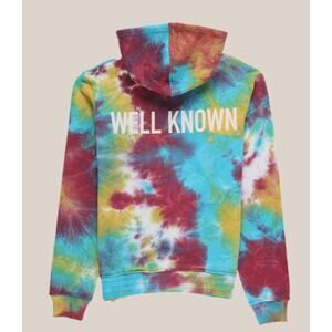 Well Known Houston Tie Dye Hoodie